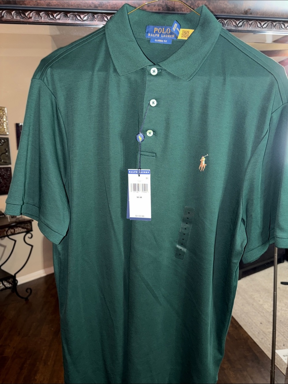 Polo by Ralph Lauren Forest Green Short-Sleeve Polo Shirt